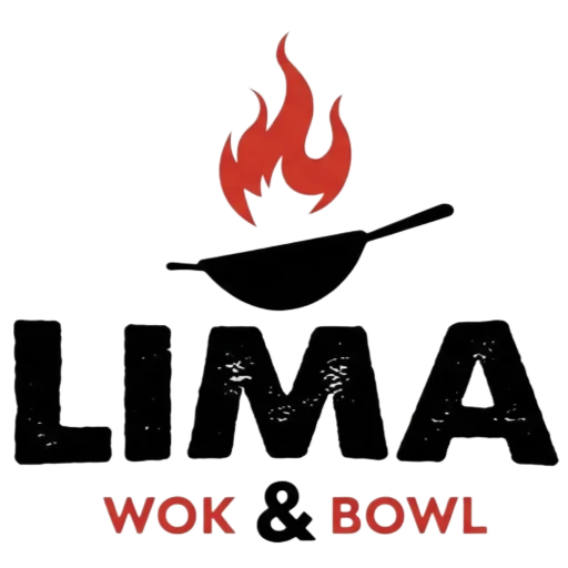 Lima Wok & Bowl logo for restaurant video production services.